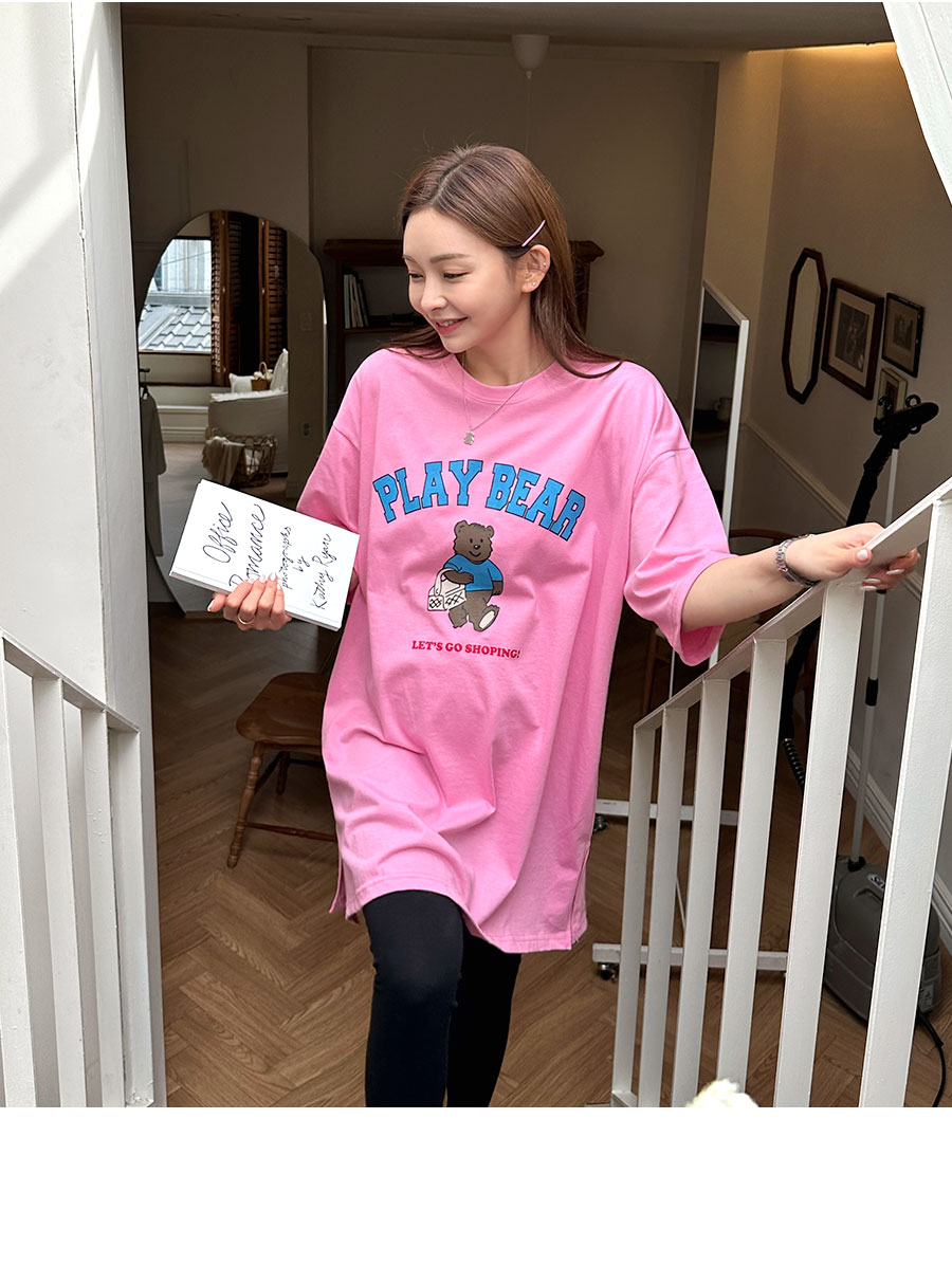 임부복*플레이베어 박스 티 상세 이미지 7