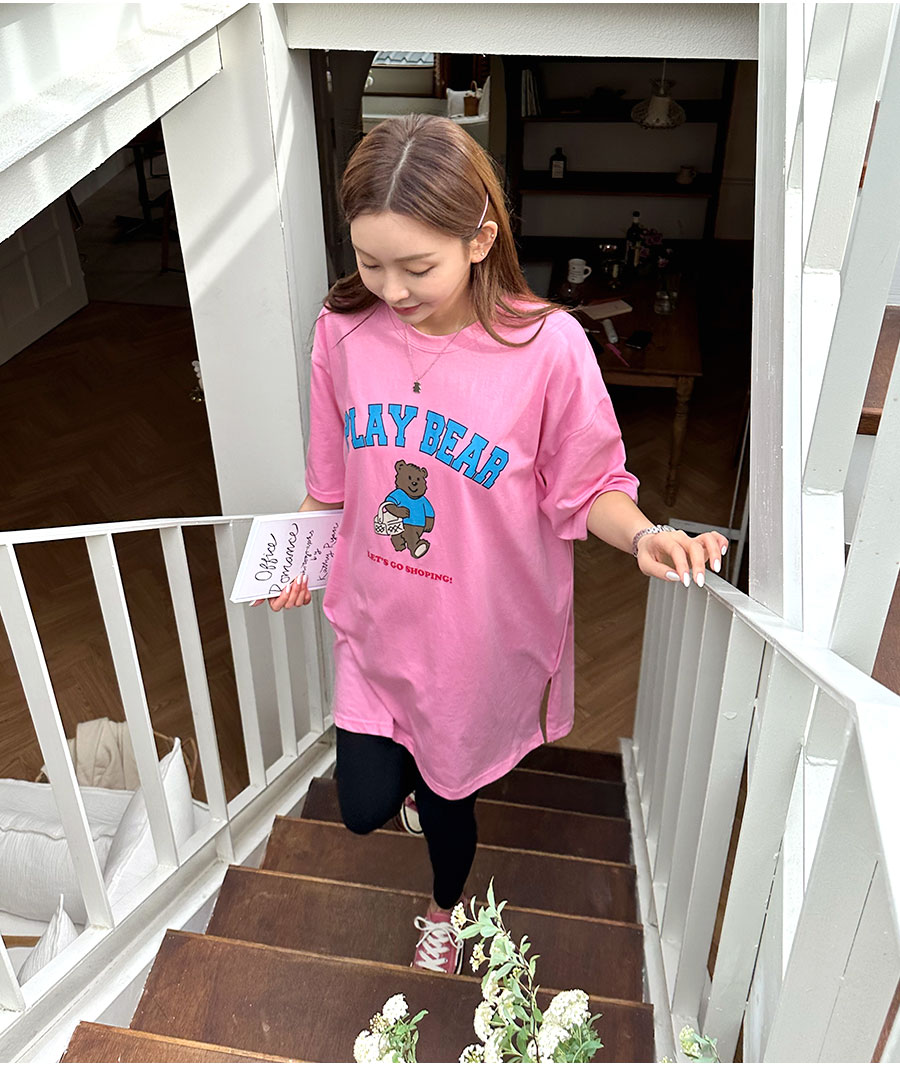 임부복*플레이베어 박스 티 상세 이미지 10