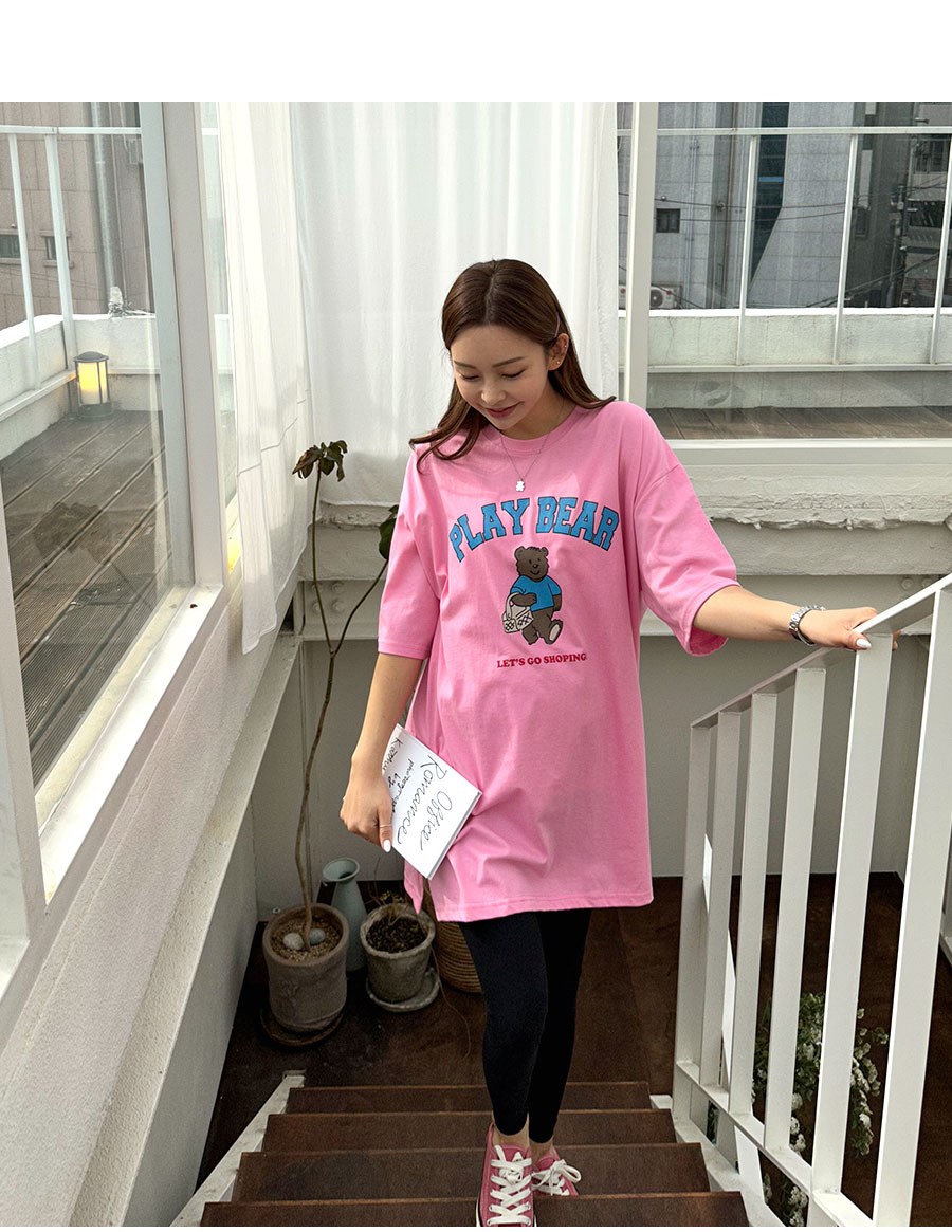 임부복*플레이베어 박스 티 상세 이미지 19