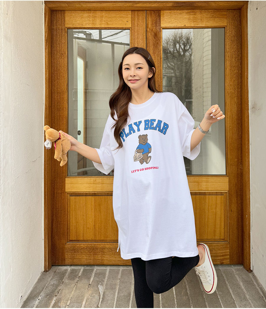 임부복*플레이베어 박스 티 상세 이미지 33