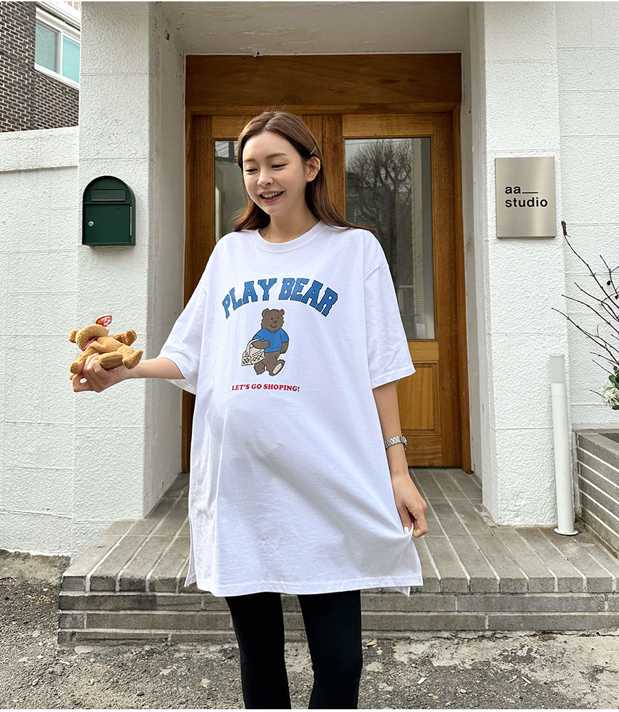 임부복*플레이베어 박스 티 상세 이미지 47